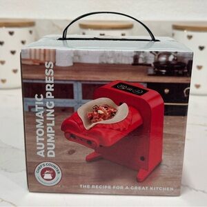 Chefs Counter Red Automatic Dumpling Press✨